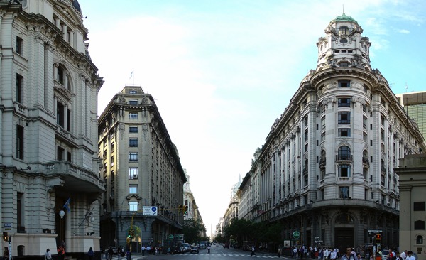 Buenos Aires Décembre 2007 Avenida 5 de Mayo