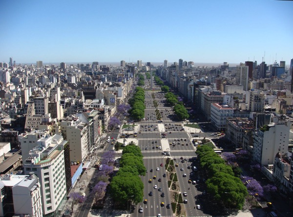 Argentinien buenos aires strasse